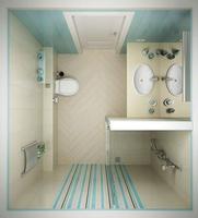 Small Bathroom Design Ideas الملصق