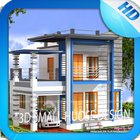 آیکون‌ 3D Small House Design