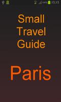 Paris Carte touristique Affiche