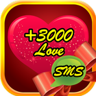 3000+ Love Messages ikona