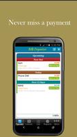 Bills Organizer with Sync تصوير الشاشة 1