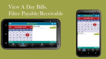 Bills Organizer with Sync تصوير الشاشة 2