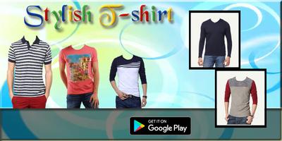 Man T-Shirt Photo Suit स्क्रीनशॉट 1