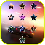 Star Keypad Lock Screen