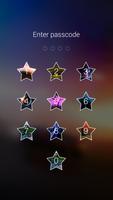 Star Keypad Lock Screen syot layar 2