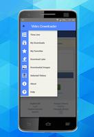 Video Download Manager For Facebook постер
