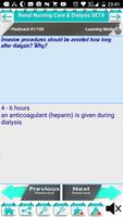 Renal Nursing Care & Dialysis  captura de pantalla 3