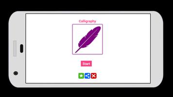 Calligraphy alphabet screenshot 3