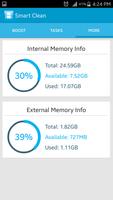 برنامه‌نما Smart Memory Clean عکس از صفحه