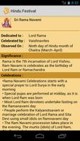 Hindu Festivals capture d'écran 1