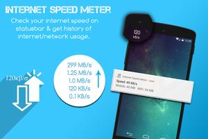 Internet speed meter پوسٹر