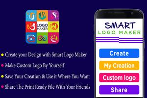 Smart Logo Maker: Crie Logo, criador do logo 2018 imagem de tela 2