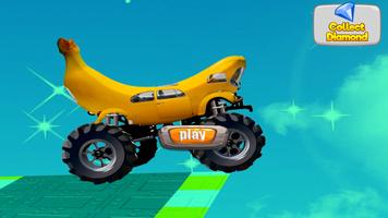 Banana Truck Racing Poster