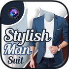 Stylish Man Suit أيقونة