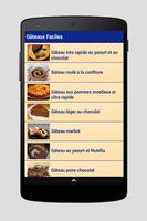 Recettes de Gateaux Faciles screenshot 1