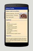 Recettes de Gateaux Faciles screenshot 3