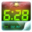 ”Alarm & Glow Digital Clock