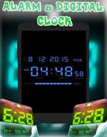 Alarm & Glow Digital Clock اسکرین شاٹ 1