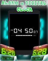 Alarm & Glow Digital Clock اسکرین شاٹ 2