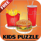 Foods Puzzle for Kids آئیکن