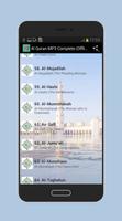 Al Quran MP3 Complete (Offline) captura de pantalla 1