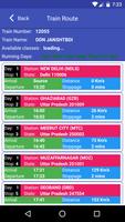 Indian Trains PNR ,Route Info ภาพหน้าจอ 3