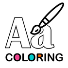 Alphabet Coloring Book icône