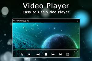 برنامه‌نما Video Player 2017 عکس از صفحه