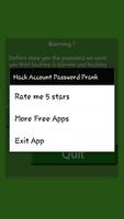 Account Password Hack Prank Screenshot 3