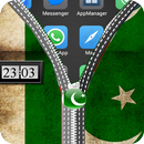Zipper Lock Screen-PAK Flag APK