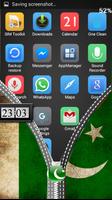 Zipper Lock Screen-PAK Flag Ekran Görüntüsü 3