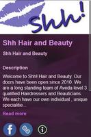 Shh! Hair and Beauty Affiche