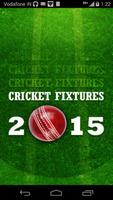 Cricket Fixtures 2015 Affiche