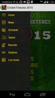 Cricket Fixtures 2015 capture d'écran 2
