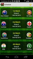Cricket Fixtures 2015 capture d'écran 3