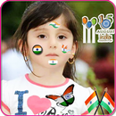Draw Indian Flag on body APK