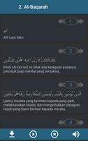 Al Quran Bahasa Indonesia Audi capture d'écran 3