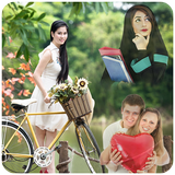 Blend Me Photo Editor, Photo Blender & Mirror Pic simgesi
