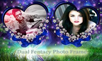 برنامه‌نما Dual Fantasy Photo Frame عکس از صفحه