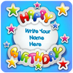 Name Photo On Birthday Cake Photo Frames biểu tượng