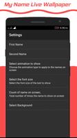 My Name Live Wallpaper 截圖 2