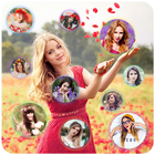 Bubble Photo Live Wallpaper أيقونة