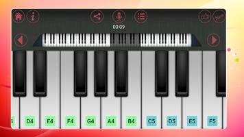 Piano Keyboard captura de pantalla 3