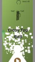 Crazy Ball Tap الملصق