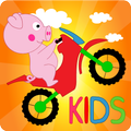 Peppie Pig Motocross Racing