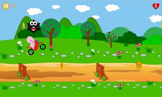 Peppie Pig Motocross Racing Ekran Görüntüsü 3