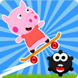 Peppie Pig Skating Games