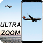 Caméra HD ultra méga zoom icône