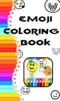Coloring book for emoji worlds Affiche