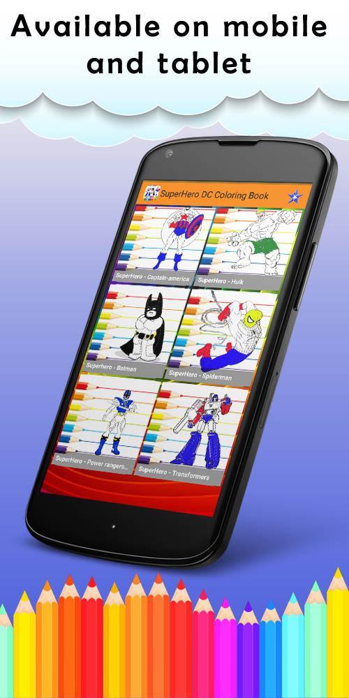 Download Superhero Dc Coloring Book For Android Apk Download